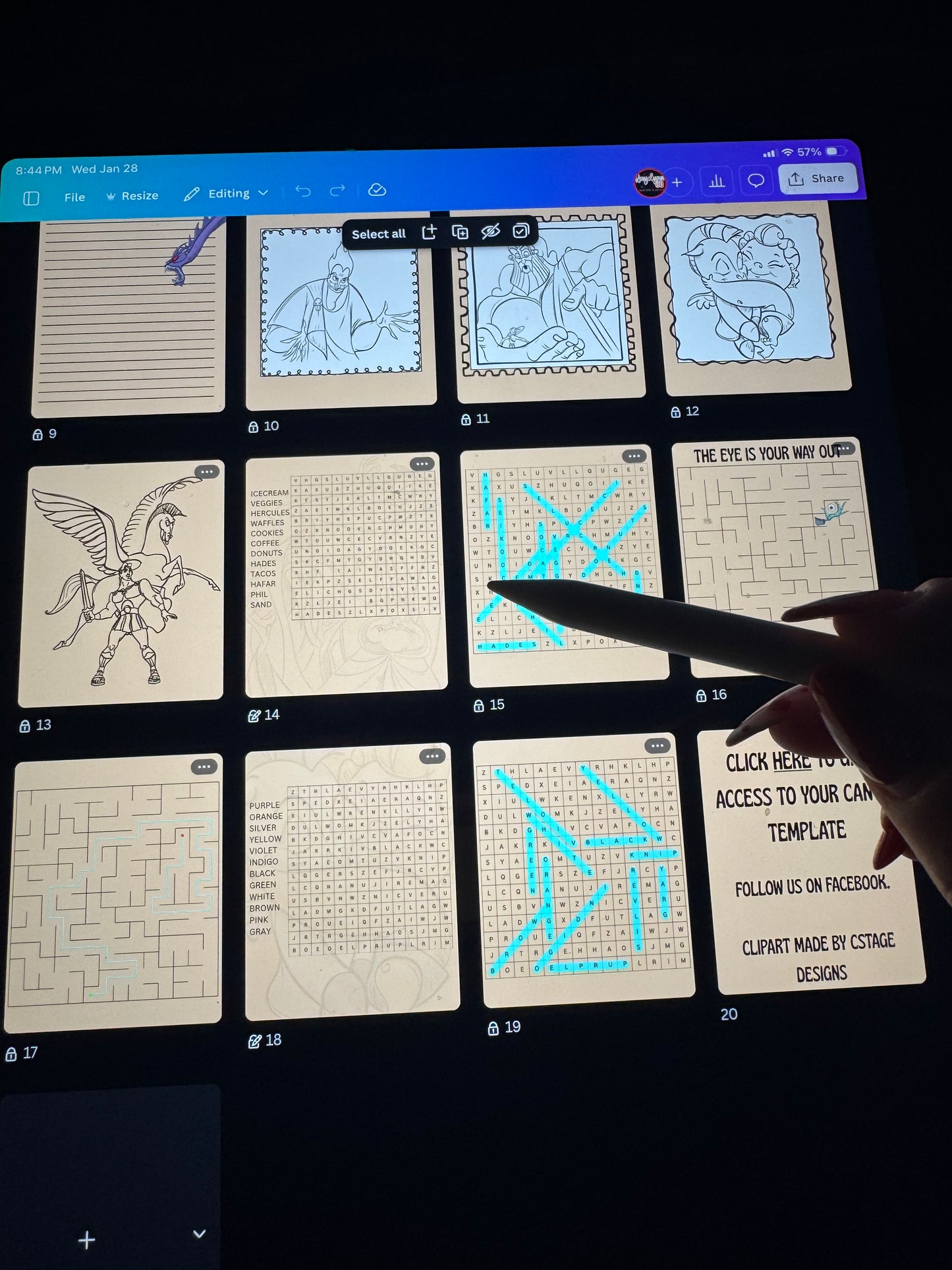 ACTIVITY BOOK A2- CANVA DOWNLOAD