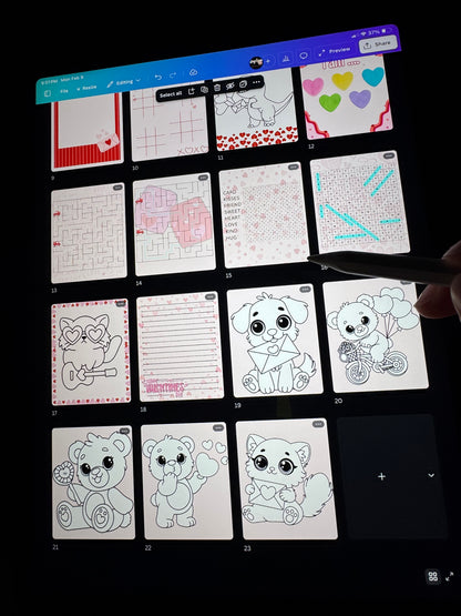VALENTINE’S DAY ACTIVITY BOOK