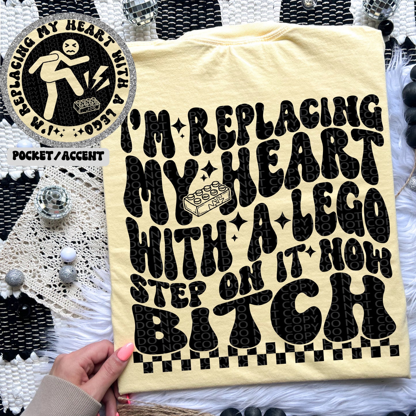 MY HEART IS A LEGO (BUNDLE)- DTF