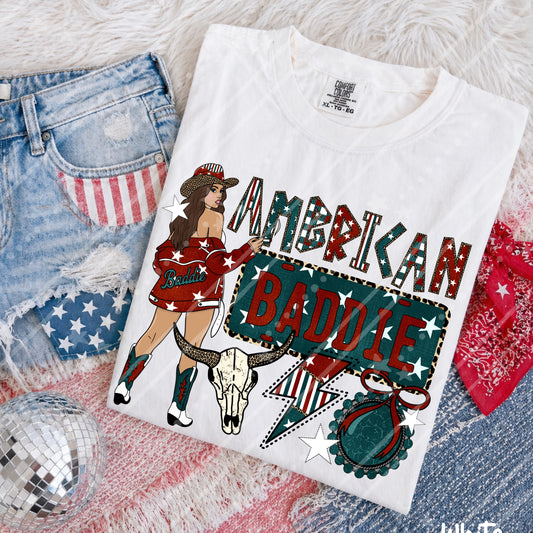 AMERICAN BADDIE- DTF TRANSFER