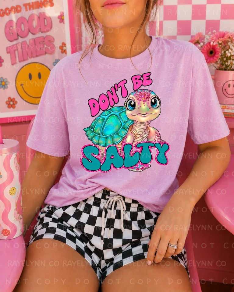 SALTY SUMMER TURTLE- DTF TRANSFER