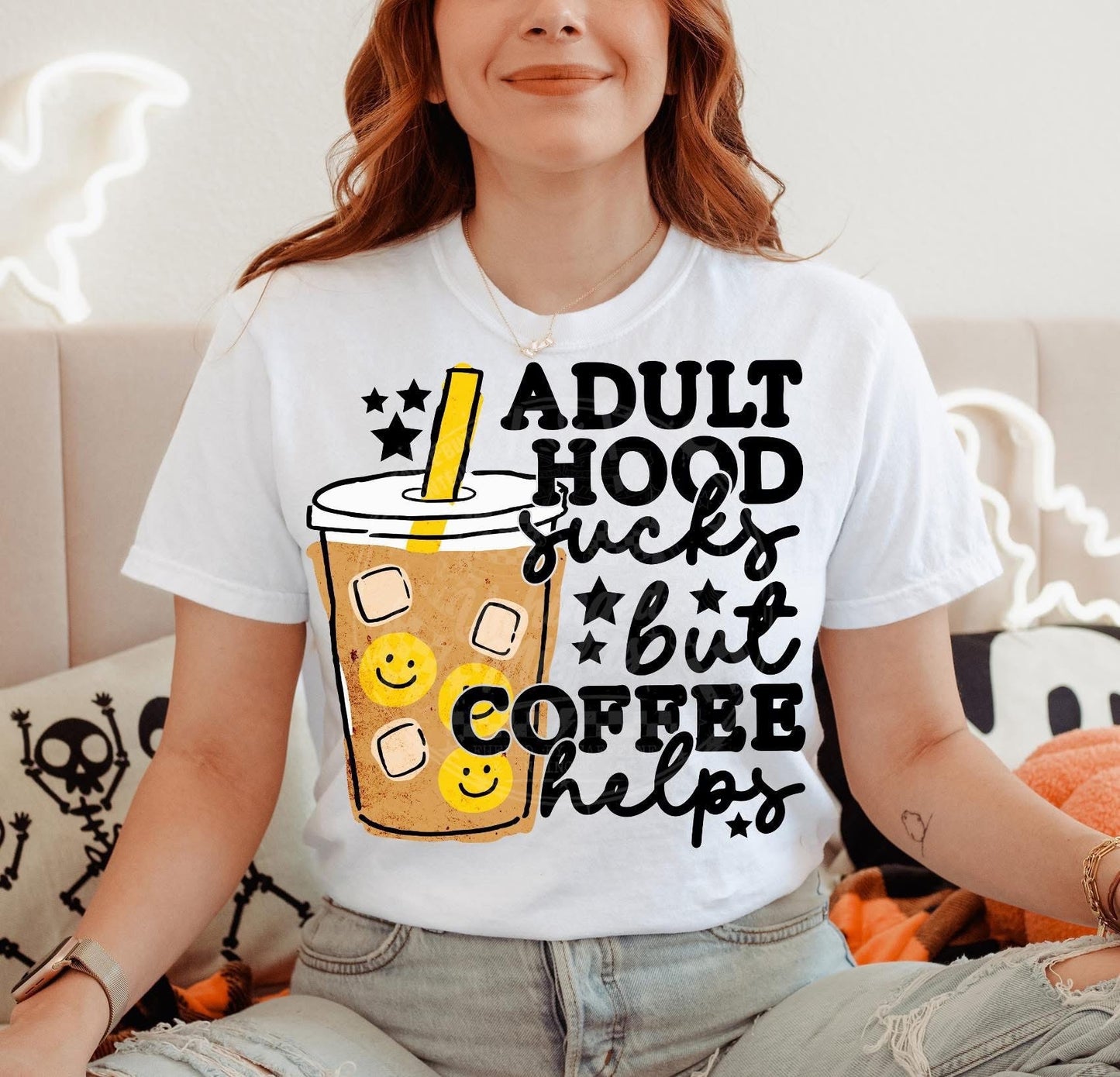 ADULTHOOD SUCKS- DTF TRANSFER