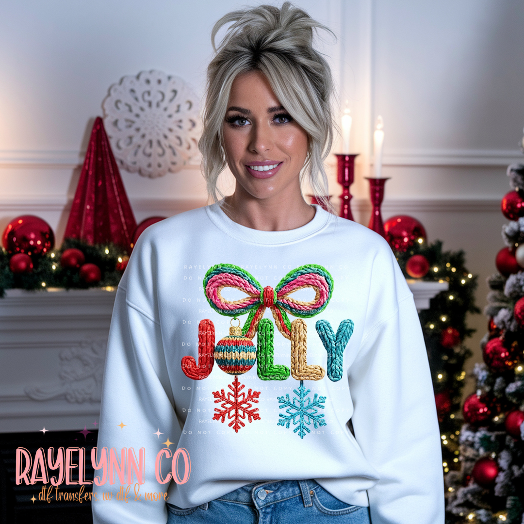 FAUX JOLLY CROCHET- DTF