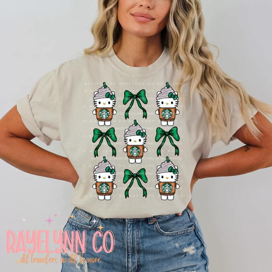 GREEN KITTY- DTF