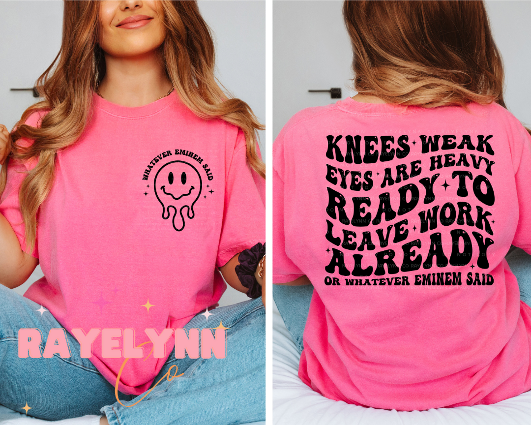 KNEES WEAK (BUNDLE)- DTF