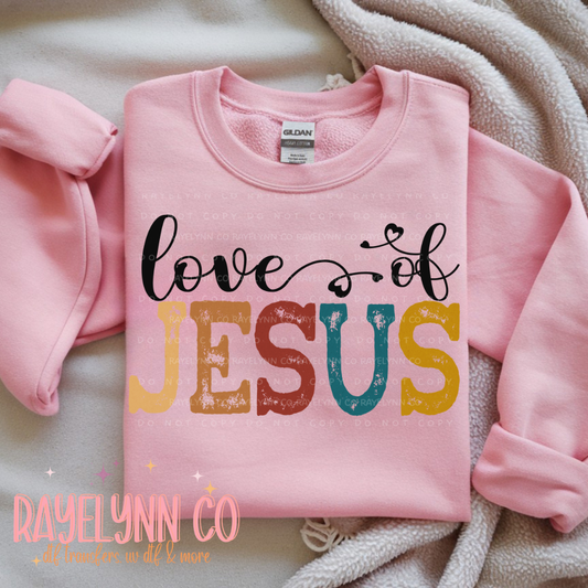 LOVE OF JESUS- DTF