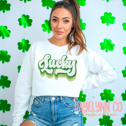 LUCKY WAVE DISTRESSED- DTF