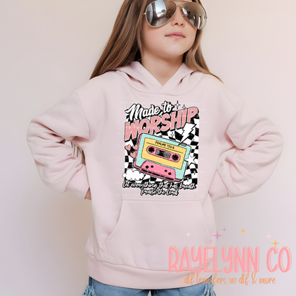 MADE TO WORSHIP- DTF