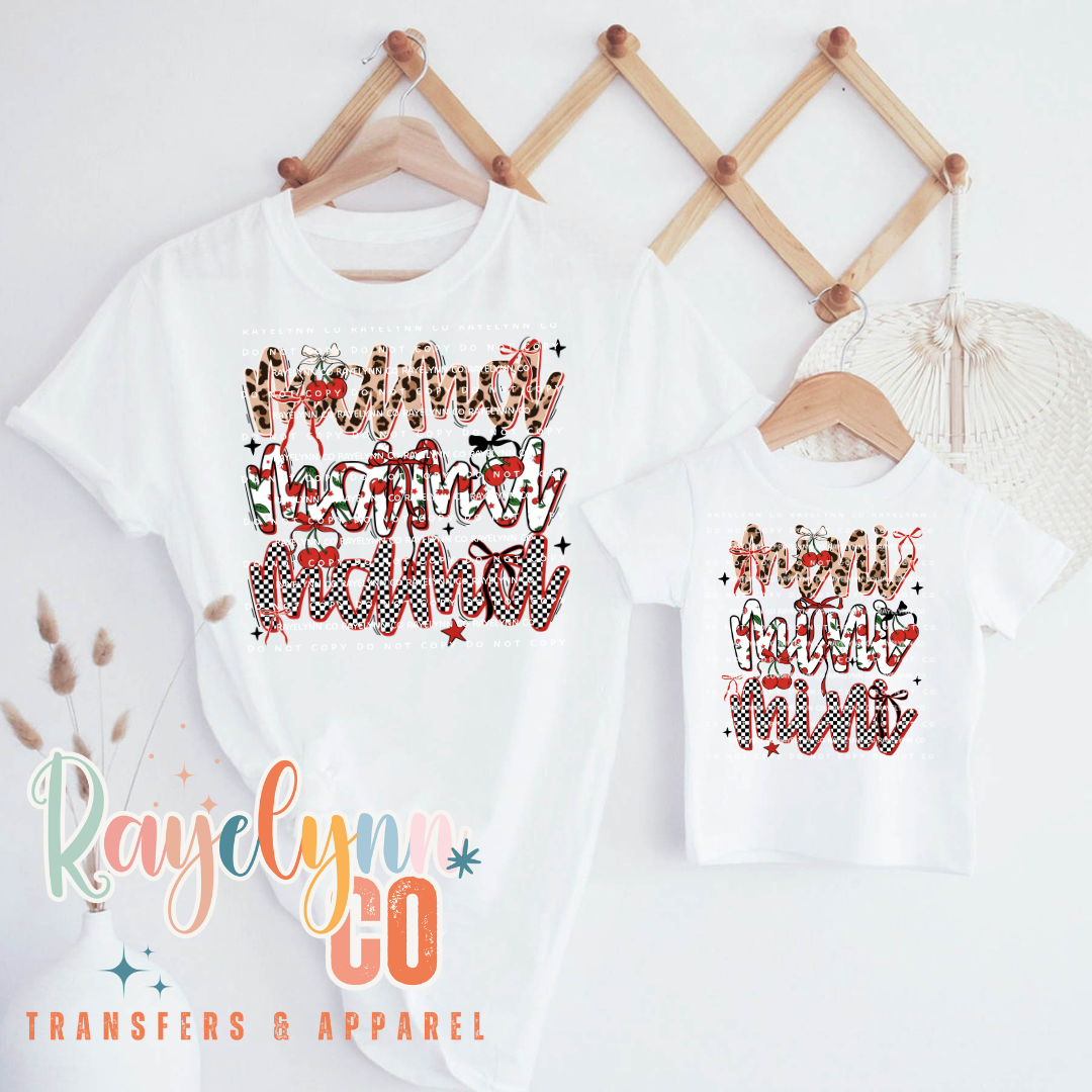 MAMA CHERRIES- DTF TRANSFER