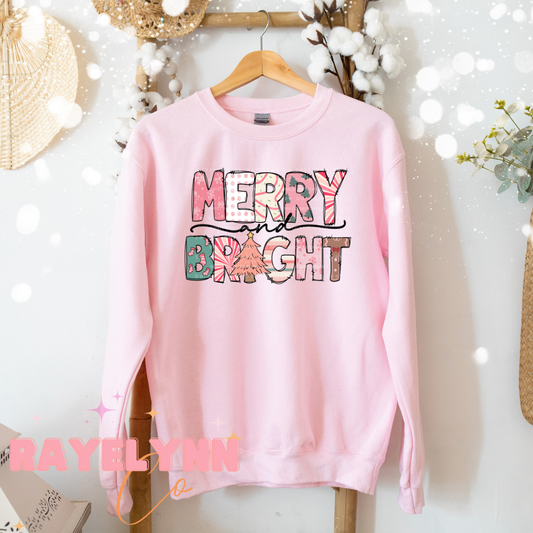 MERRY AND BRIGHT- DTF