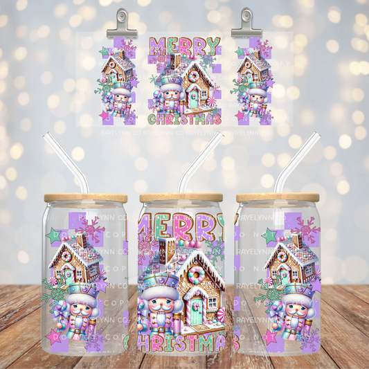 MERRY CHRISTMAS- UV DTF WRAP