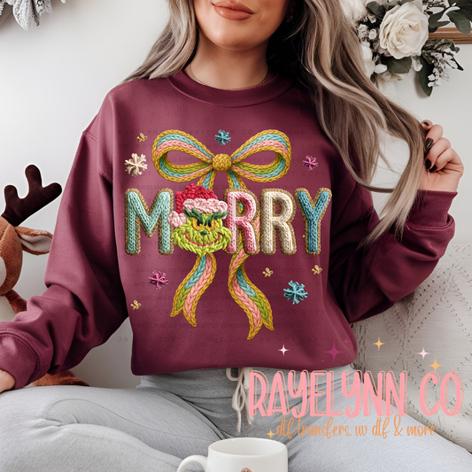 CROCHET MERRY- DTF