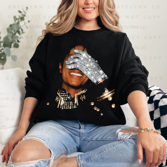 MAN IN THE MIRROR- DTF TRANSFER