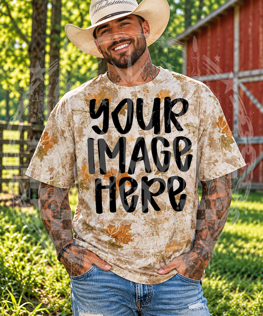 EVERFUL YELLOW MAPLE LEAF STYLE 20 BLANK MOCKUP- DIGITAL DOWNLOAD