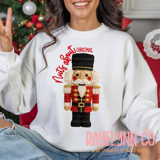 NUTS RED CHRISTMAS- DTF