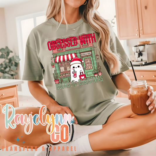OBSESSED WITH CHRISTMAS- DTF TRANSFER