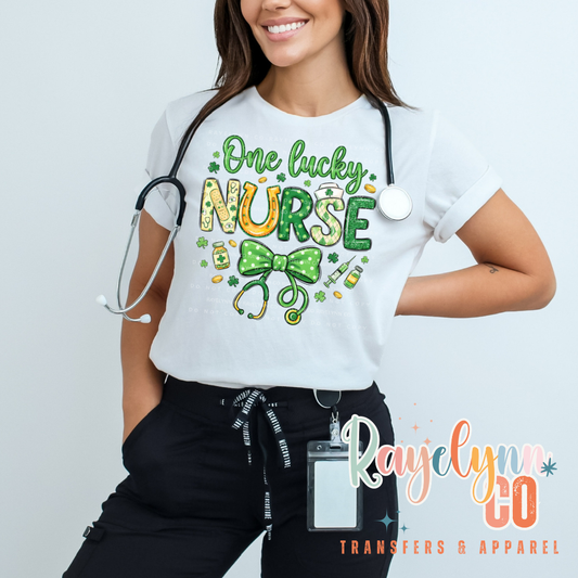 ONE LUCKY NURSE- DTF TRANSFER