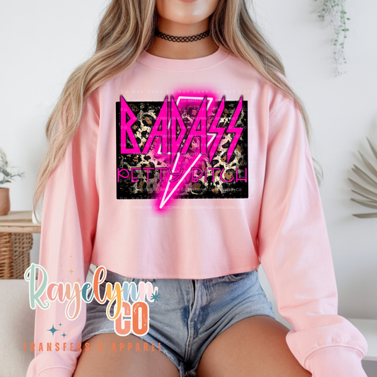 PETTY BITCH PINK- DTF TRANSFER