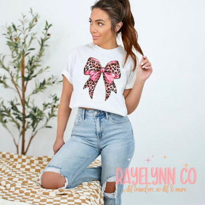 PINK BOW- DTF