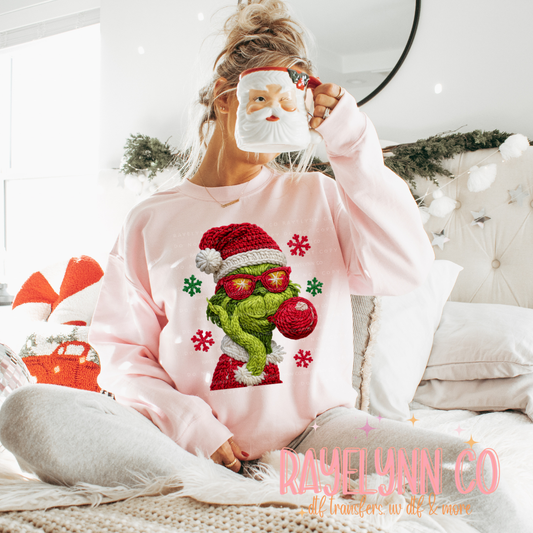 CROCHET RED DEER- DTF