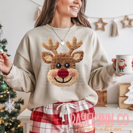 CROCHET REINDEER- DTF