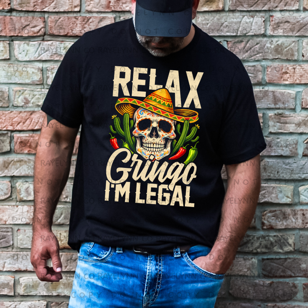 RELAX GRINGO- DTF TRANSFER