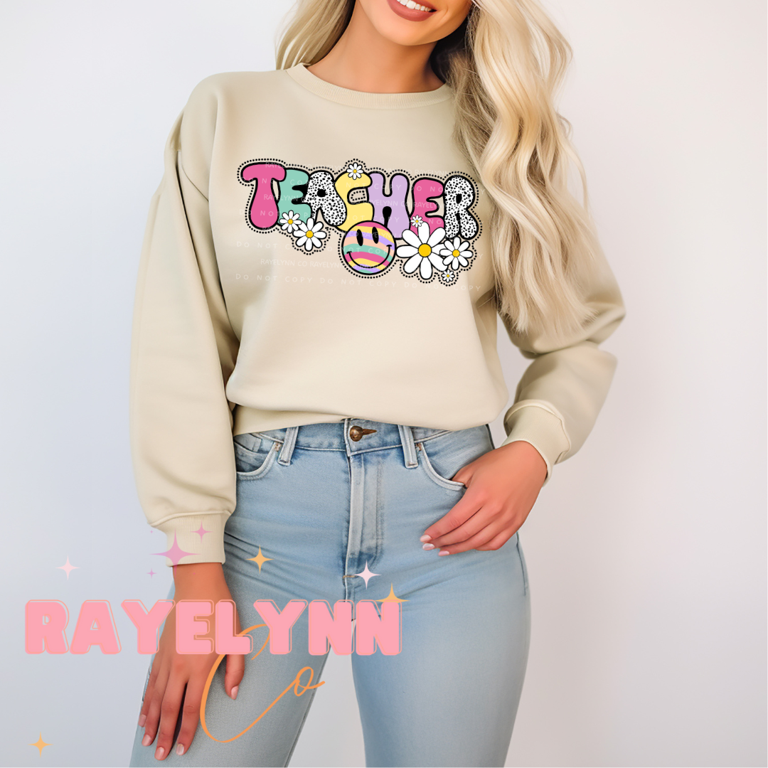 RETRO TEACHER- DTF