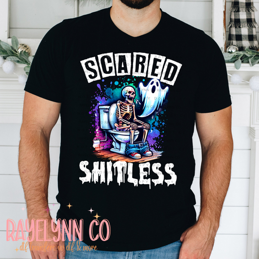 SCARED SHITLESS- DTF