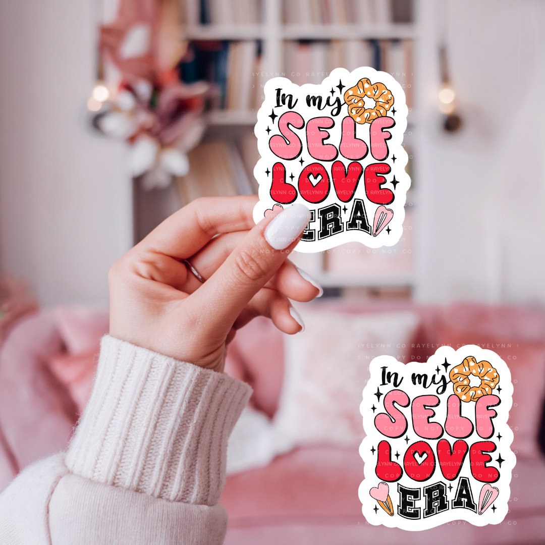 SELF LOVE ERA- DIE CUT STICKER