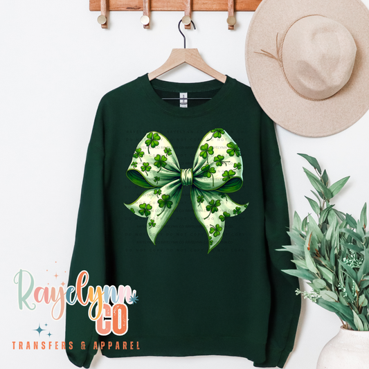 SHAMROCK BOW- DTF TRANSFER