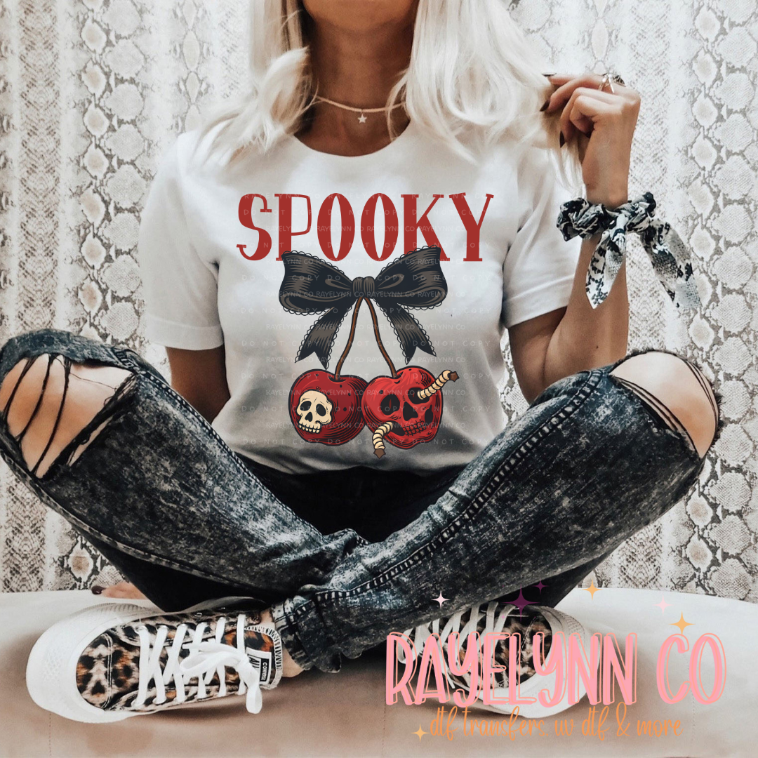 SPOOKY APPLE- DTF