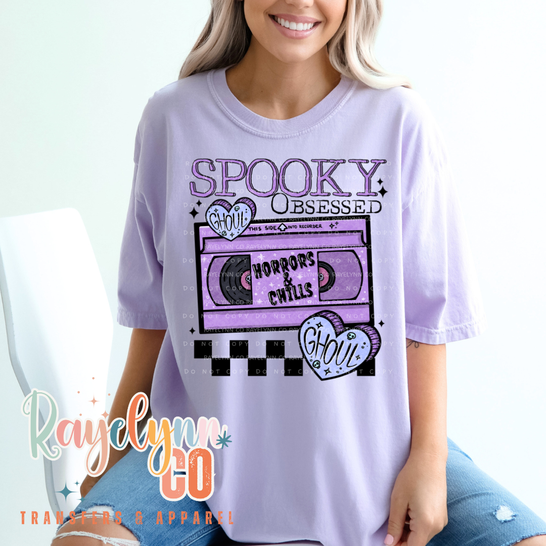 SPOOKY OBSESSED- DTF TRANSFER