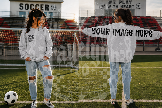 GILDAN SPORTS GRAY BLANK MOCKUP- DIGITAL DOWNLOAD