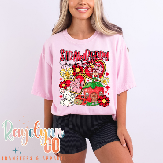 STRAW SHORT- DTF TRANSFER