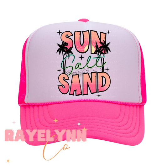 SUN SAND (HAT TRANSFER)- DTF