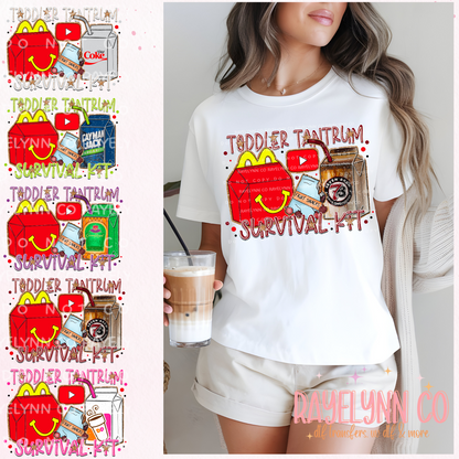 TODDLER TANTRUM KIT PREMADE GANG SHEET 22X130