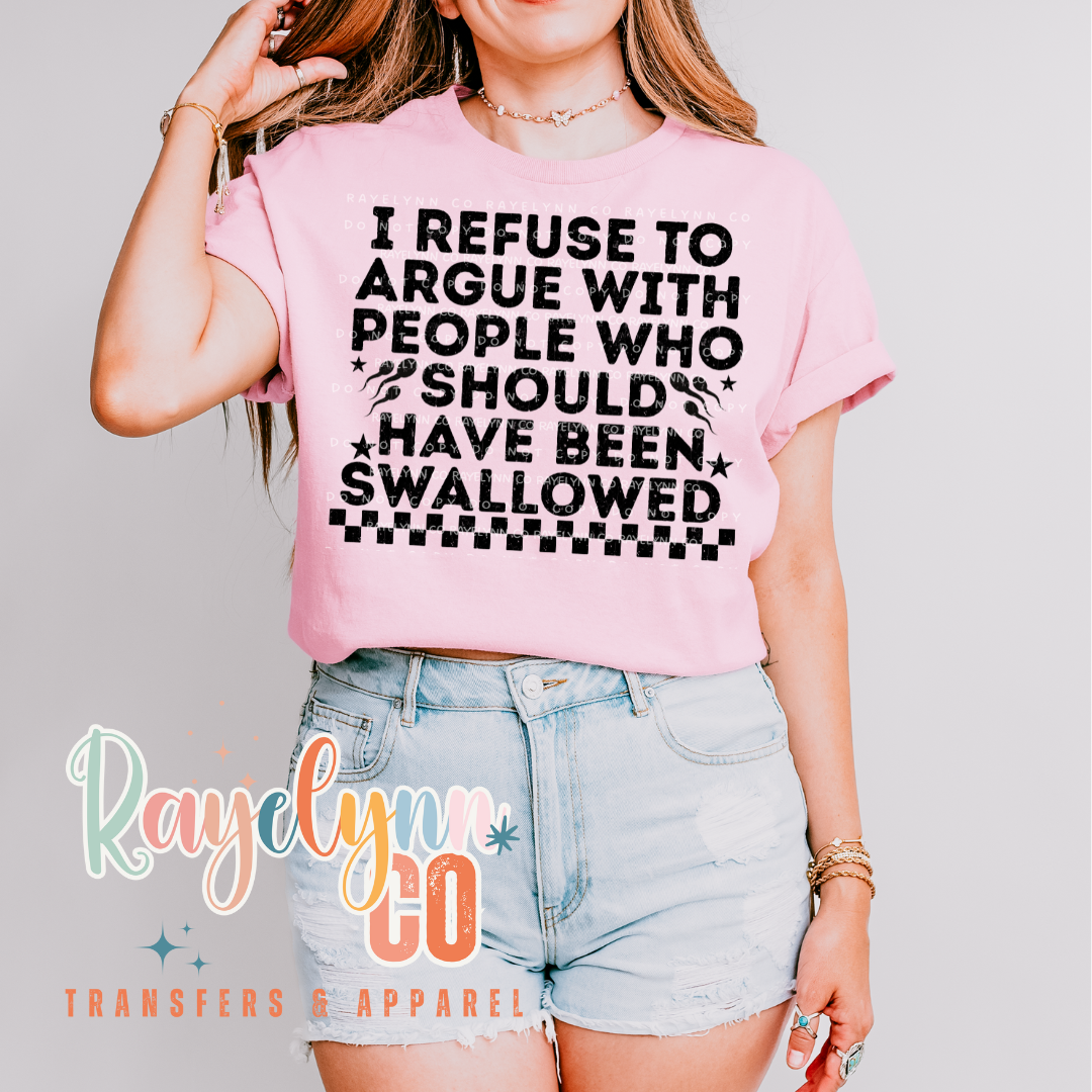 SWALLOWED- DTF TRANSFER