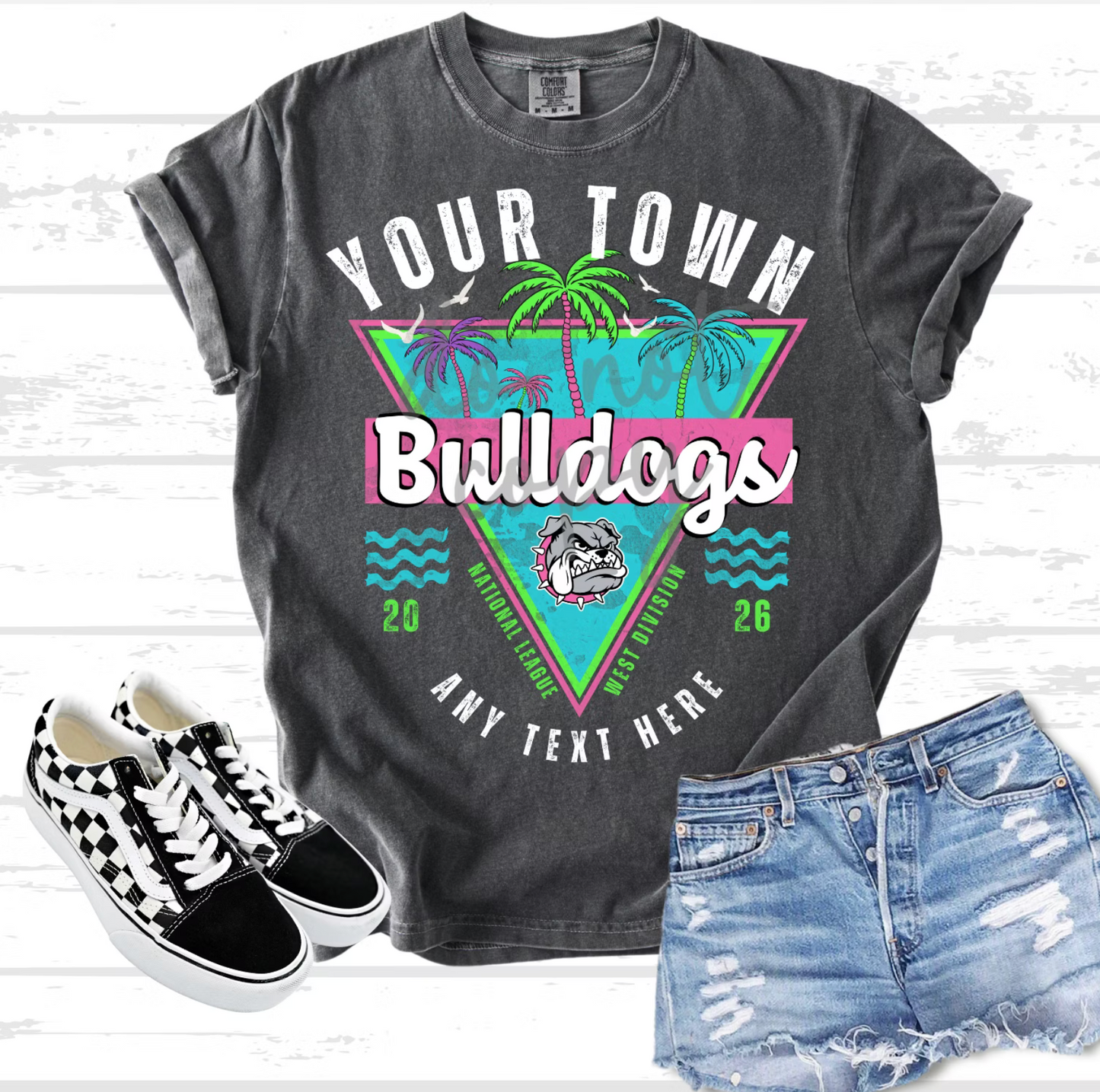 BULLDOGS (CUSTOM)- DTF TRANSFER