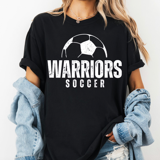 SOCCER DISTRESSED (CUSTOM)- DTF TRANSFER
