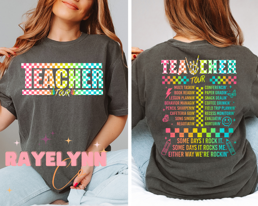 RETRO TEACHER (OVERSIZED)- DTF