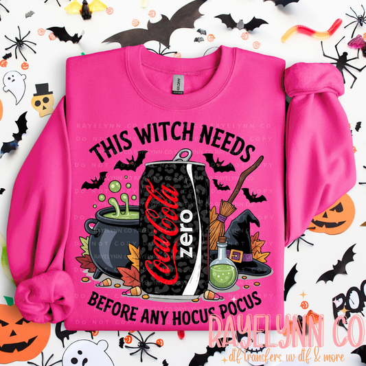 THIS WITCH NEEDS CZERO-DTF