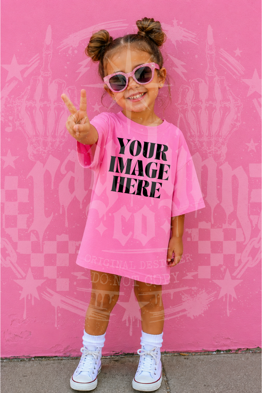 COMFORT COLOR CHARITY PINK BLANK MOCKUP- DIGITAL DOWNLOAD