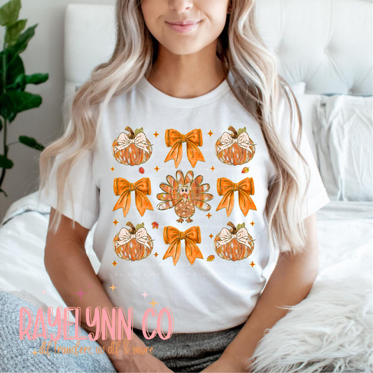 THANKSGIVING BOW- DTF