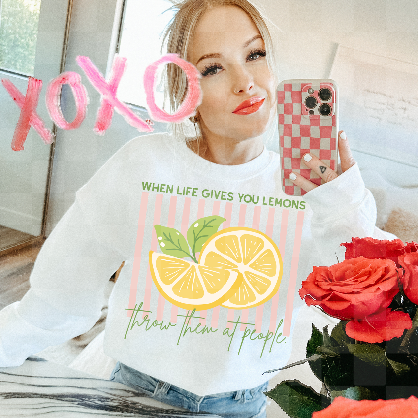 LIFE GIVES YOU LEMONS- DTF TRANSFER