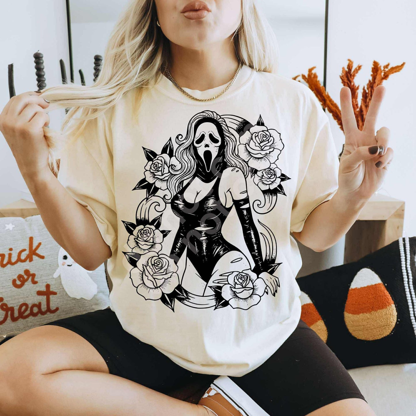 PINUP GHOST- DTF