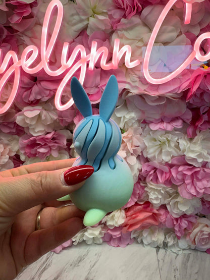 GLOW IN THE DARK EASTER BUNNY- 3D PRINTED