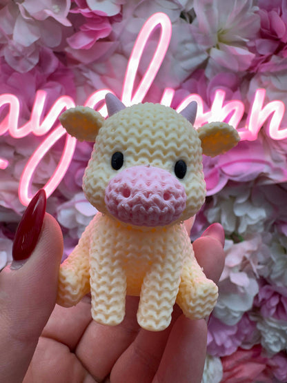 HIGHLAND COW- 3D PRINTED
