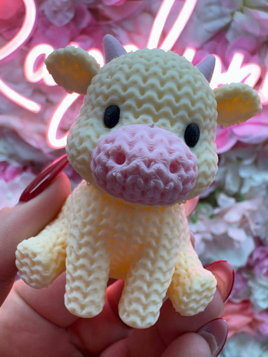 HIGHLAND COW- 3D PRINTED