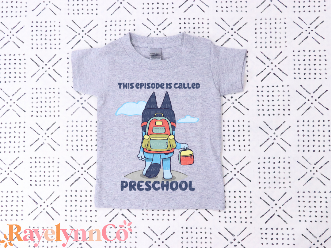 PRESCHOOL- BLUE