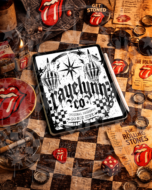ROLLIN S IPAD MOCKUP- DIGITAL DOWNLOAD